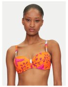 Chantelle Top de bikini dama portocaliu-roz