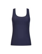Chantelle Top fara cusaturi cu decolteu amplu - Albastru inchis