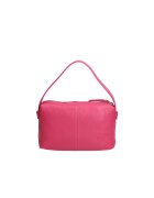 Chiara Ferretti Geanta de piele cu maner si fermoar - Fucsia