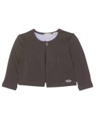 Chicco Bolero pentru fete - gri - bumbac-elastan - cu volane decorative