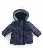 Chicco Geaca de iarna pentru copii din puf - cu gluga - bleumarin