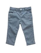 Chicco Pantaloni copii - model cu dungi - bumbac/elastan - albastru
