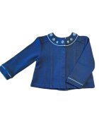 Chicco Pulover fete - Bumbac/Viscoza - Bleumarin