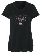 Chiemsee Tricou cu decolteu rotund Taormina - Negru