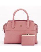 Chrisbella Geanta Premium cu portofel B-CB2427-1 M7 - Coral - 20x28x12