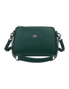 Ciel Geanta crossbody Caro din piele - Verde englez - 17 x 25 x 10 cm