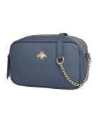Ciel Geanta crossbody din piele Elsa - Albastru prafuit
