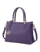 Ciel Geanta tote de piele cu bareta detasabila Olive - Violet prafuit