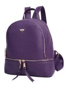 Ciel Rucsac de piele cu aspect texturat Terry - Violet