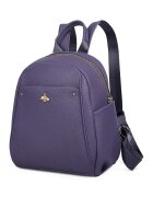 Ciel Rucsac de piele cu bretele ajustabile Greenly - Violet prafuit