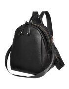 Ciel Rucsac din piele Sadly - Negru