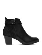 Clara Barson Botine dama - Negru - Textil CEO-RE23F506-1