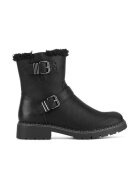 Clara Barson Botine dama - negru - textil WS2862-05