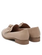 Clara Barson Mocasini dama - bej - tesatura WYL3674-7