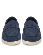 Clara Barson Mocasini dama bleumarin - tesatura