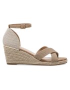 Clara Barson Sandale dama - 590558858521339 - Textil - Bej