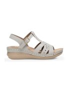 Clara Barson Sandale dama - 590559 - Sintetic - Gri - Gri