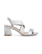 Clara Barson Sandale dama - 590559 - Textil - Argintiu - Argintiu