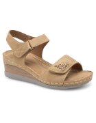 Clara Barson Sandale dama bej - piele ecologica -