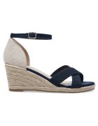 Clara Barson Sandale dama - Textil - Bleumarin - Bleumarin