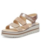 Clara Barson Sandale dama - WFA3897-1 - bej - tesatura
