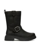 Clarks Botine din piele naturala - Negru