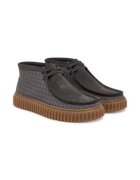 Clarks Ghete barbatesti piele naturala - gri