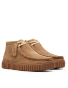 Clarks Ghete barbati Torhill Hi - piele naturala - culoare Dark Sand - suede -