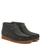 Clarks Ghete barbati - WallabeeEVO BT 26183 - piele naturala - gri inchis