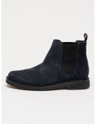 Clarks Ghete Chelsea de piele Clarkdale Easy - Bleumarin