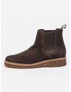 Clarks Ghete Chelsea de piele Clarkdale Easy - Maro