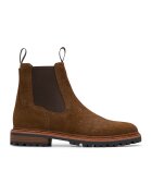Clarks Ghete Chelsea de piele intoarsa Clarkridge - Maro scortisoara