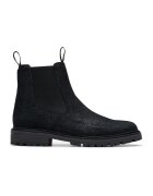 Clarks Ghete Chelsea de piele intoarsa Clarkridge - Negru