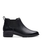 Clarks Ghete Chelsea de piele - Negru