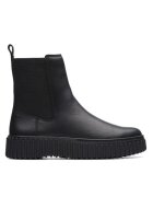 Clarks Ghete Chelsea de piele Torhill - Negru