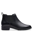 Clarks Ghete Chelsea pentru femei - 304163326 - piele naturala - negru -
