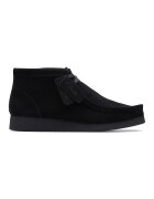 Clarks Ghete chukka de piele intoarsa Wallebees - Negru
