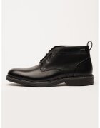 Clarks Ghete Chukka din piele Aldwin - Negru