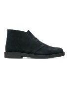 Clarks Ghete chukka din piele intoarsa Bushacre - Negru
