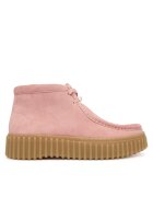 Clarks Ghete dama Torhill Moss - Dusty Rose - piele naturala