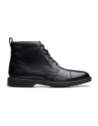 Clarks Ghete de piele Aldwyn - Negru