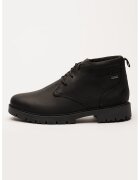 Clarks Ghete de piele cu tehnologie Gore-Tex Berhill - Negru