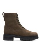 Clarks Ghete din piele intoarsa Orianna - Kaki