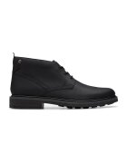Clarks Ghete din piele Newford - Negru