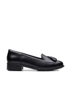 Clarks Mocasini dama 304163340 - Piele naturala - Negru - Negru