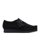 Clarks Mocasini de piele intoarsa Wallabeeevo - Negru