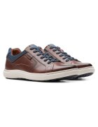 Clarks Pantofi barbati - piele naturala - maro/albastru -