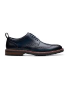 Clarks Pantofi brogue de piele Aldwin Limit - Bleumarin