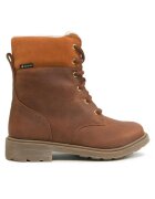 Clarks Pantofi copii 302915781 - Piele naturala/Piele nabuc - Maro