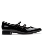 Clarks Pantofi dama 26181930 - Piele ecologica - Negru